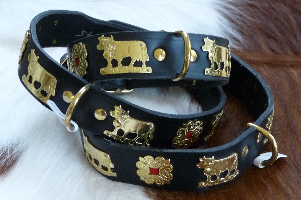 Hundehalsband Appenzeller Leder