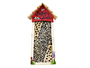 Vogelvilla Bienenhotel gross rot