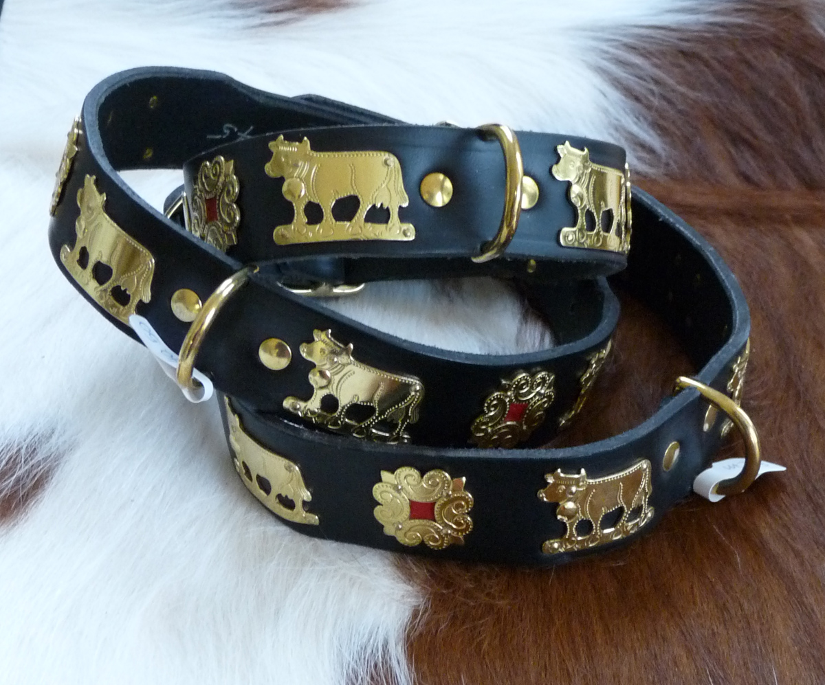 Hundehalsband Appenzeller Leder