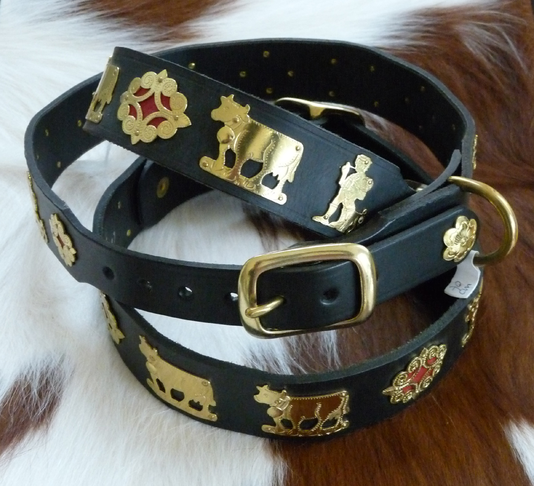 Hundehalsband Appenzeller Leder