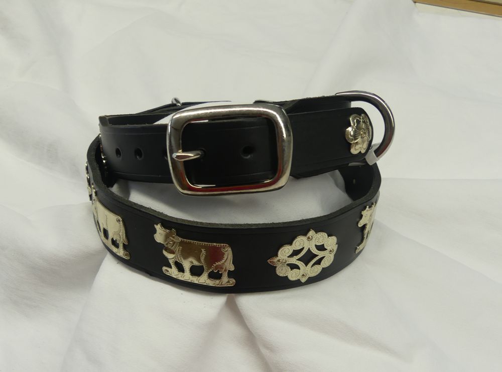 Hundehalsband Appenzeller Leder