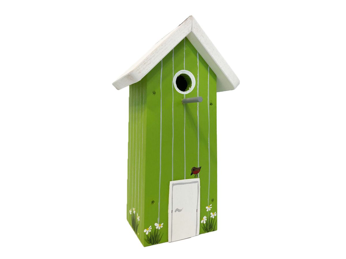 Vogelvilla Nistkasten Schwedenhaus grün
